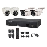 VitekÂ® Complete 4CH 960H DVR 960H CCTV Digital Surveillance Security Camera System