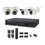 VitekÂ® Complete 4CH 960H DVR 700TVL CCTV Surveillance Security Camera System